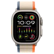 Apple Watch Ultra 2 GPS 49mm Titanium Beige Trail Loop Orange/Beige